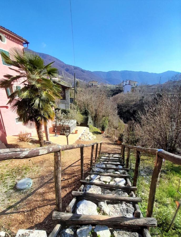La Casa Rosa Di Segusino With Spa Jacuzzi In Garden Sequsino 外观 照片